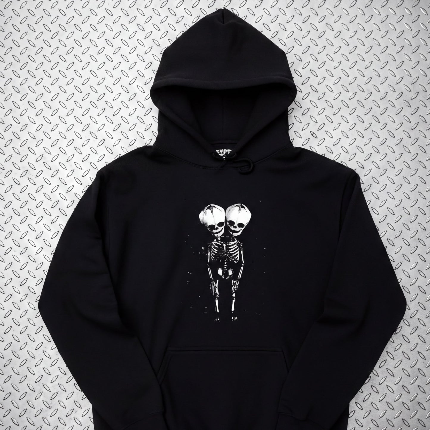 T-Shirt - 2 Headed Skeleton | Punk Goth | Skulls & Skeletons | Ladies Racerback from SHIRT MONSTERS