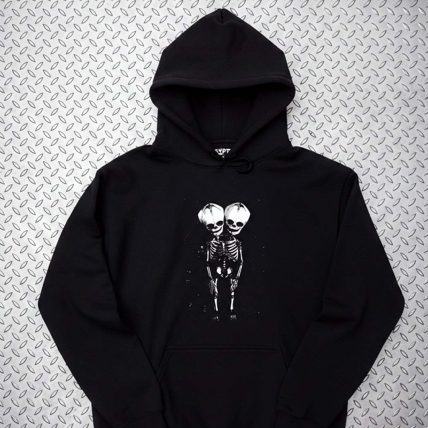 T-Shirt - 2 Headed Skeleton | Punk Goth | Skulls & Skeletons | Ladies Tee from SHIRT MONSTERS
