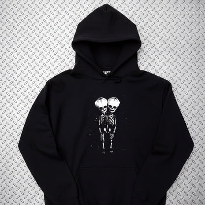 T-Shirt - 2 Headed Skeleton | Punk Goth | Skulls & Skeletons | T-Shirt from SHIRT MONSTERS