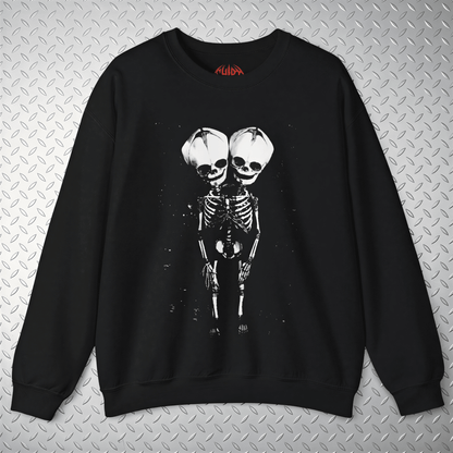 T-Shirt - 2 Headed Skeleton | Punk Goth | Skulls & Skeletons | T-Shirt from SHIRT MONSTERS
