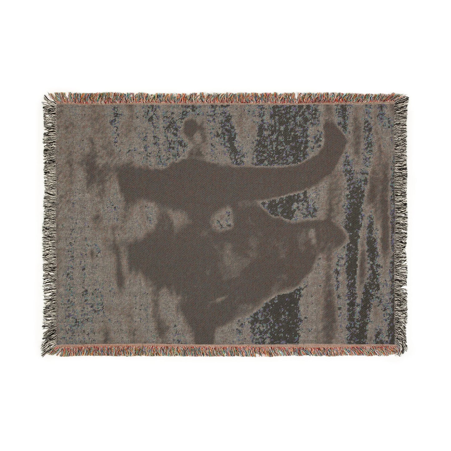 Bigfoot Riding Nessie Blanket | Woven, Fleece & Velveteen | Bigfoot | Retro & Vintage | Home Decor