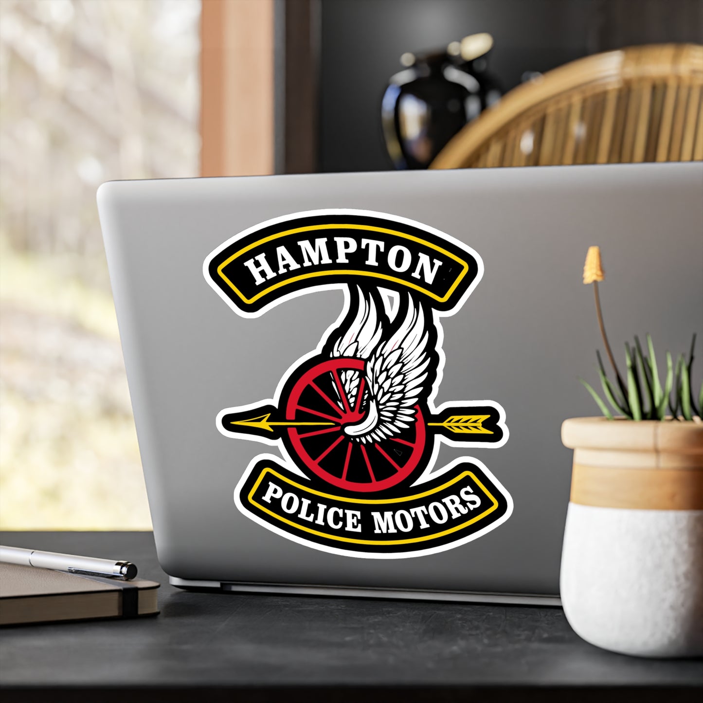 Hampton Police Motors - Vinyl Stickers - CUSTOM