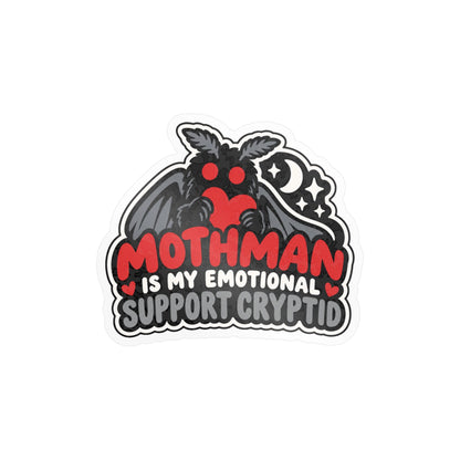 Mothman Emotional Support Cryptid Sticker | 4" x 3.5"