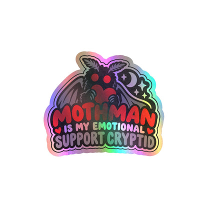 Mothman Emotional Support Cryptid Sticker | 4" x 3.5"