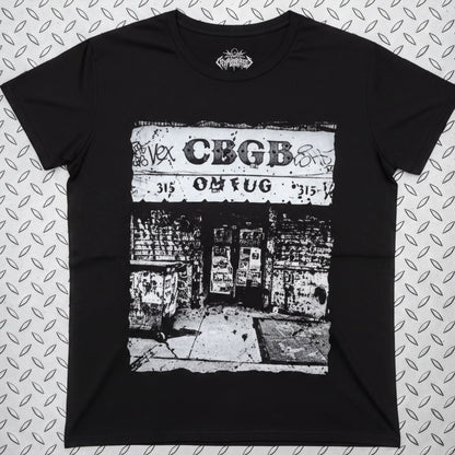 T-Shirt - CBGB Punk Shirt | Punk, Retro & Vintage | Unisex Shirt, Ladies Tee, Tank Top, Long Sleeve, Sweatshirt, Hoodie from Crypto Zoo Tees