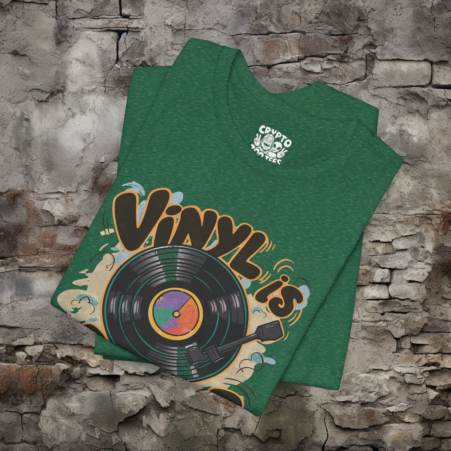 Vintage Vinyl is Better Tee | Bella + Canvas Unisex T-shirt