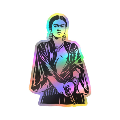 Frida Kahlo Rebel Sticker | 5.5" x 3.6" | Art & Artists
