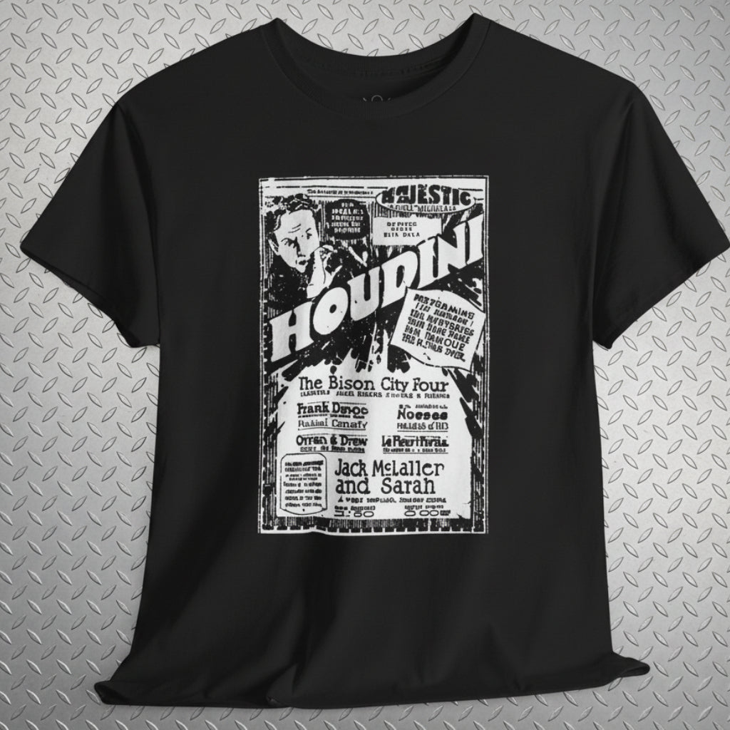 Houdini Live Shirt | Unisex Heavy Cotton Gildan 5000 | Art & Artists