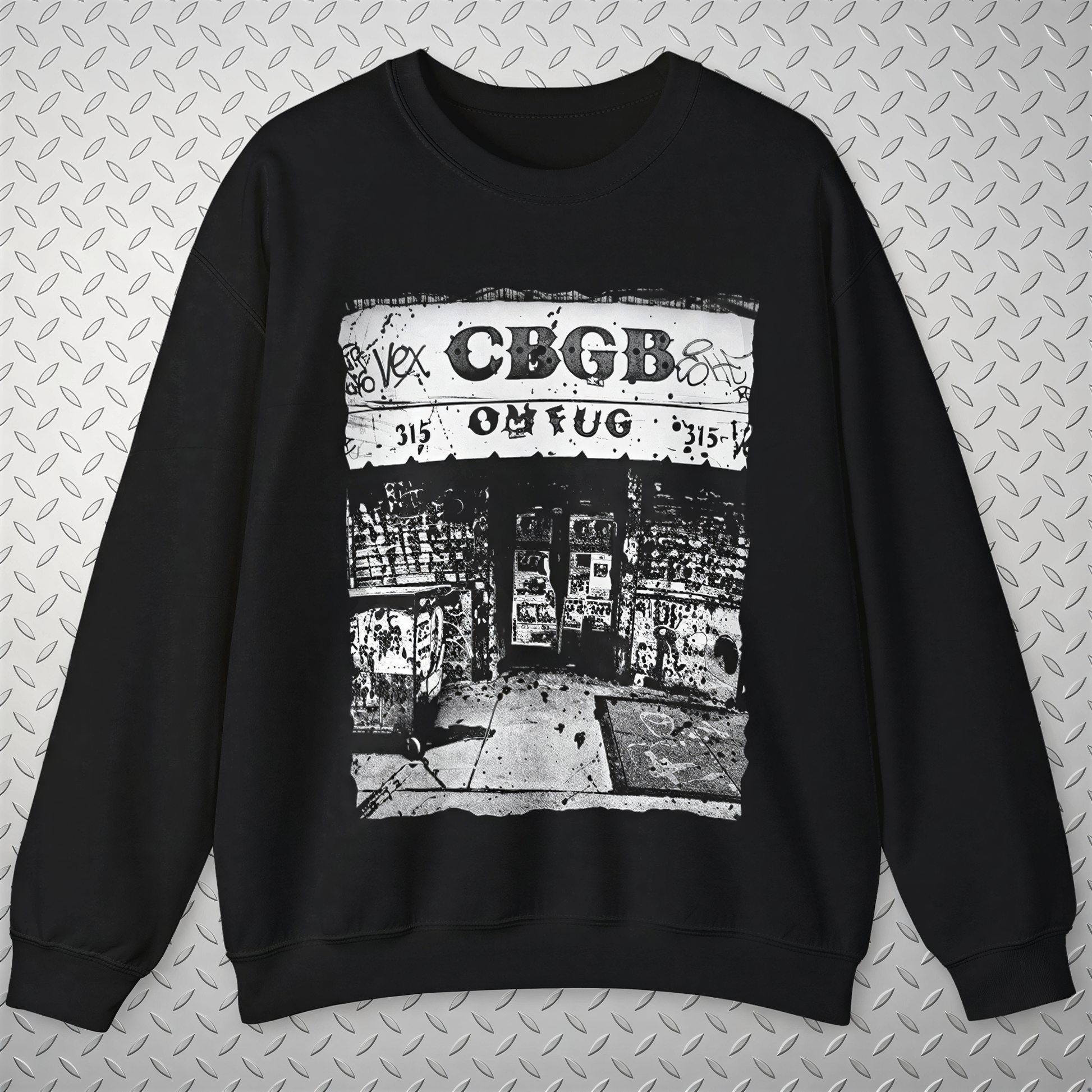 T-Shirt - CBGB Punk Shirt | Punk, Retro & Vintage | Unisex Shirt, Ladies Tee, Tank Top, Long Sleeve, Sweatshirt, Hoodie from Crypto Zoo Tees
