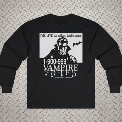 1-900-Vampire | Horror, Halloween | Goth/Gothic | T-Shirt