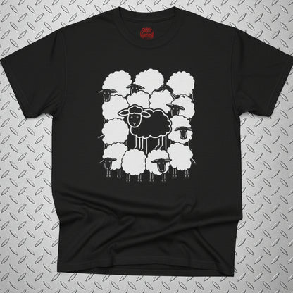 Black Sheep Shirt | Animals, Funny, Punk, Goth | Ladies Tee