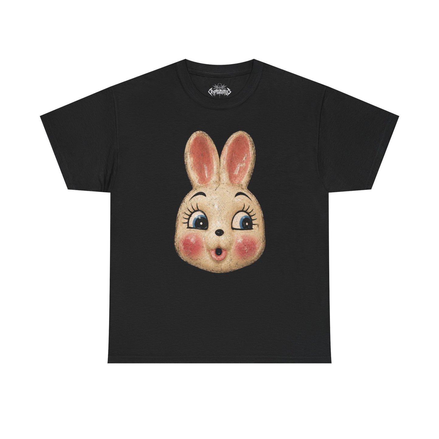Vintage Bunny Mask Shirt | Halloween | Goth/Gothic | T-Shirt