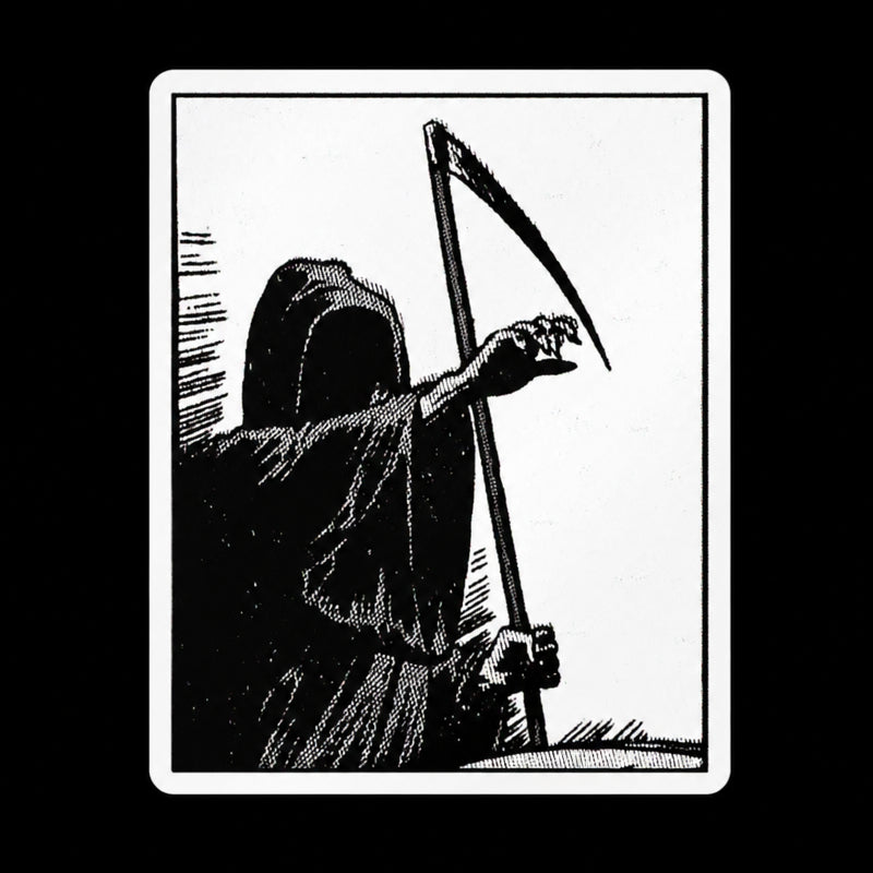 Grim Reaper Sticker | Glossy Kiss Cut | Horror | Goth/Gothic