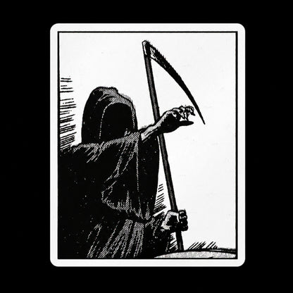 Grim Reaper Sticker | Glossy Kiss Cut | Horror | Goth/Gothic