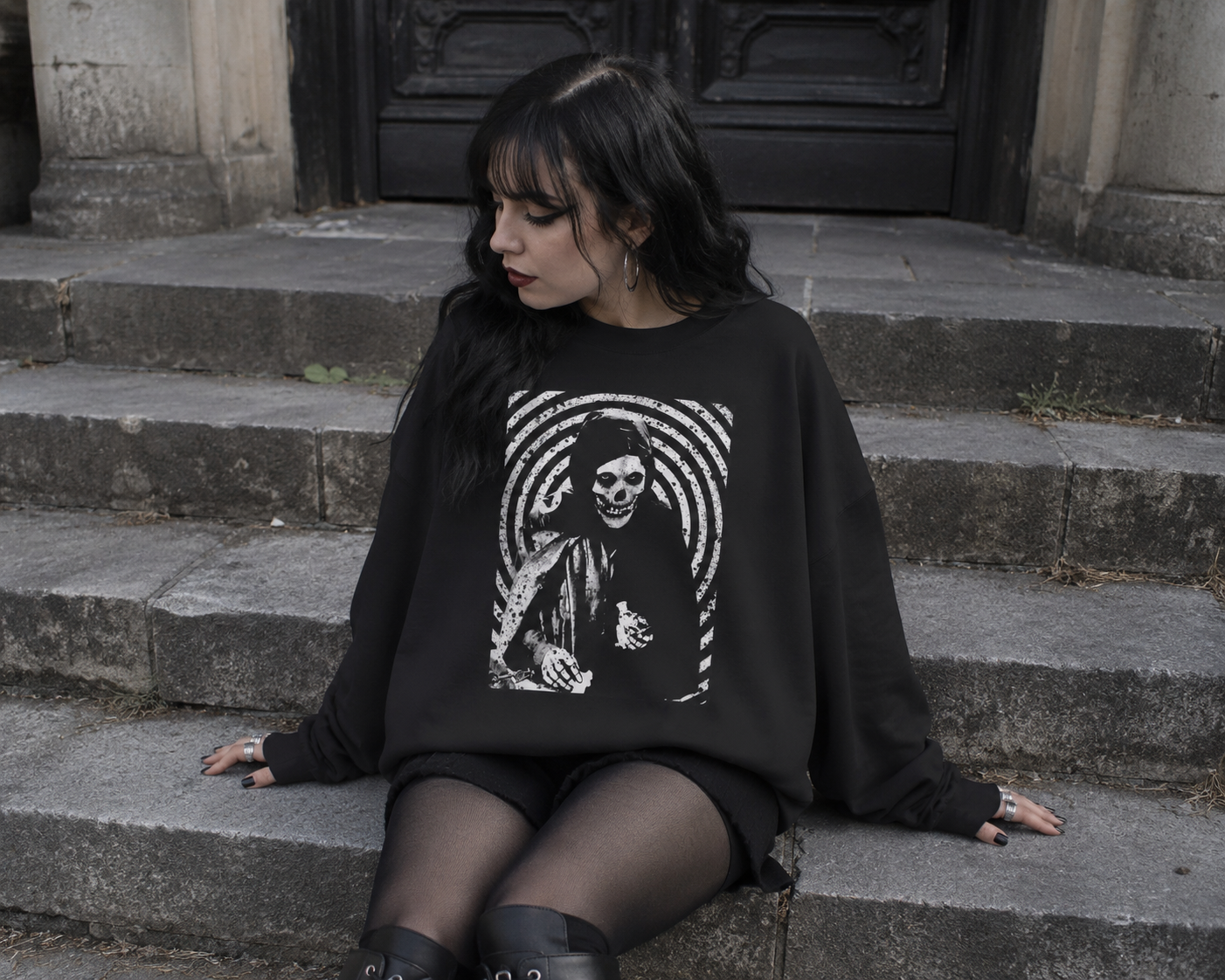 Crimson Ghost Shirt | Horror | Punk | T-Shirt