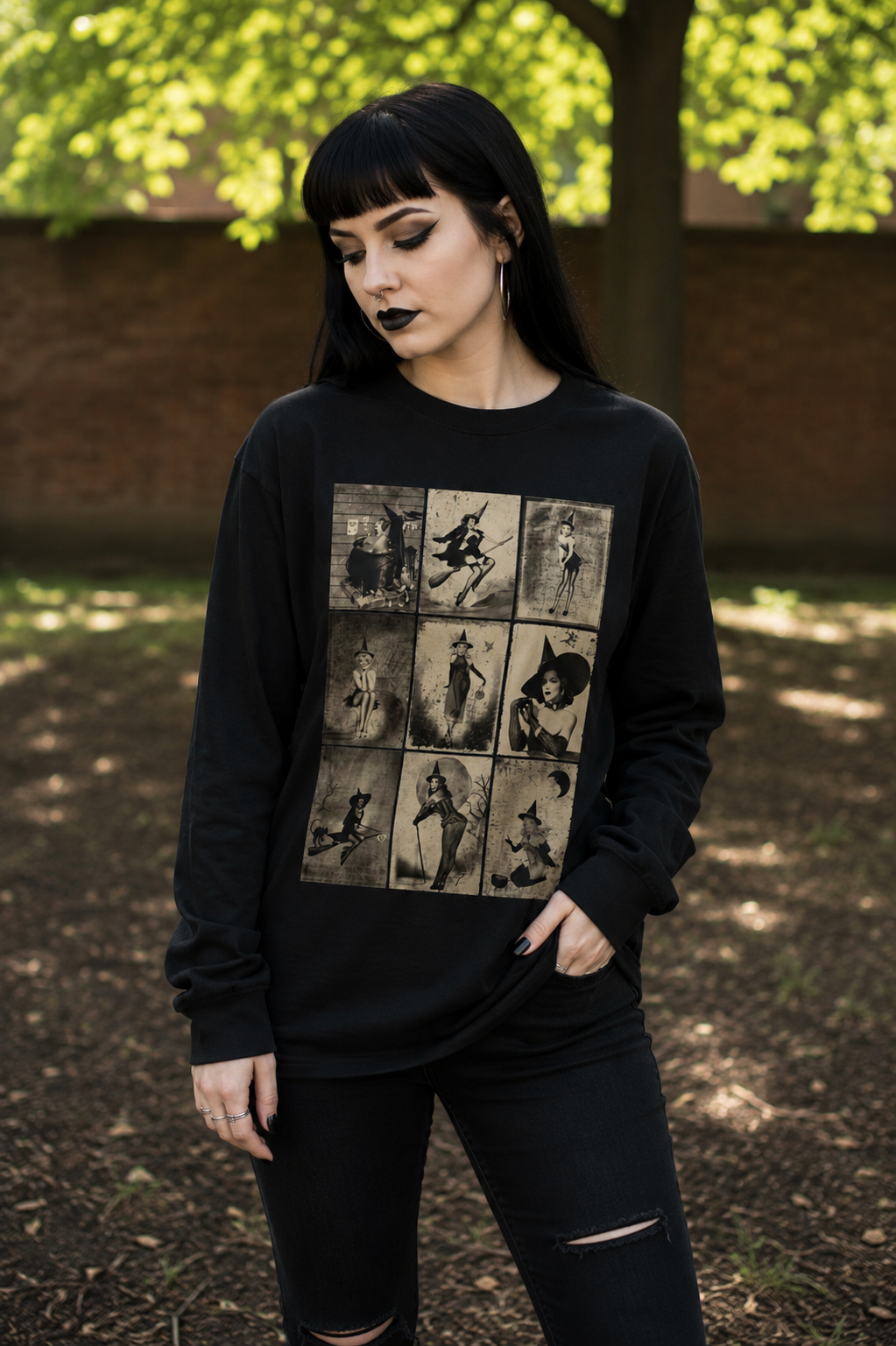 Pinup Witches | Halloween, Spiritual | T-shirt
