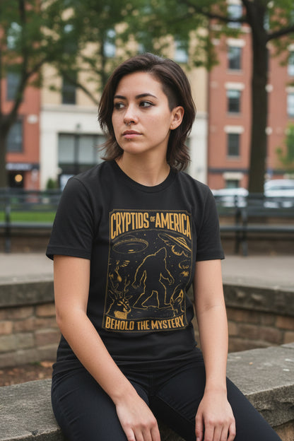 Cryptids Of America Bigfoot Mothman Alien Seated Model