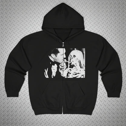 Vincent Price Skeleton | Classic Horror Goth | Pullover Hoodie