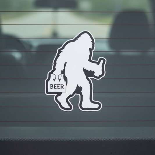 Bigfoot Beer Sticker | Bigfoot | Funny | Retro & Vintage