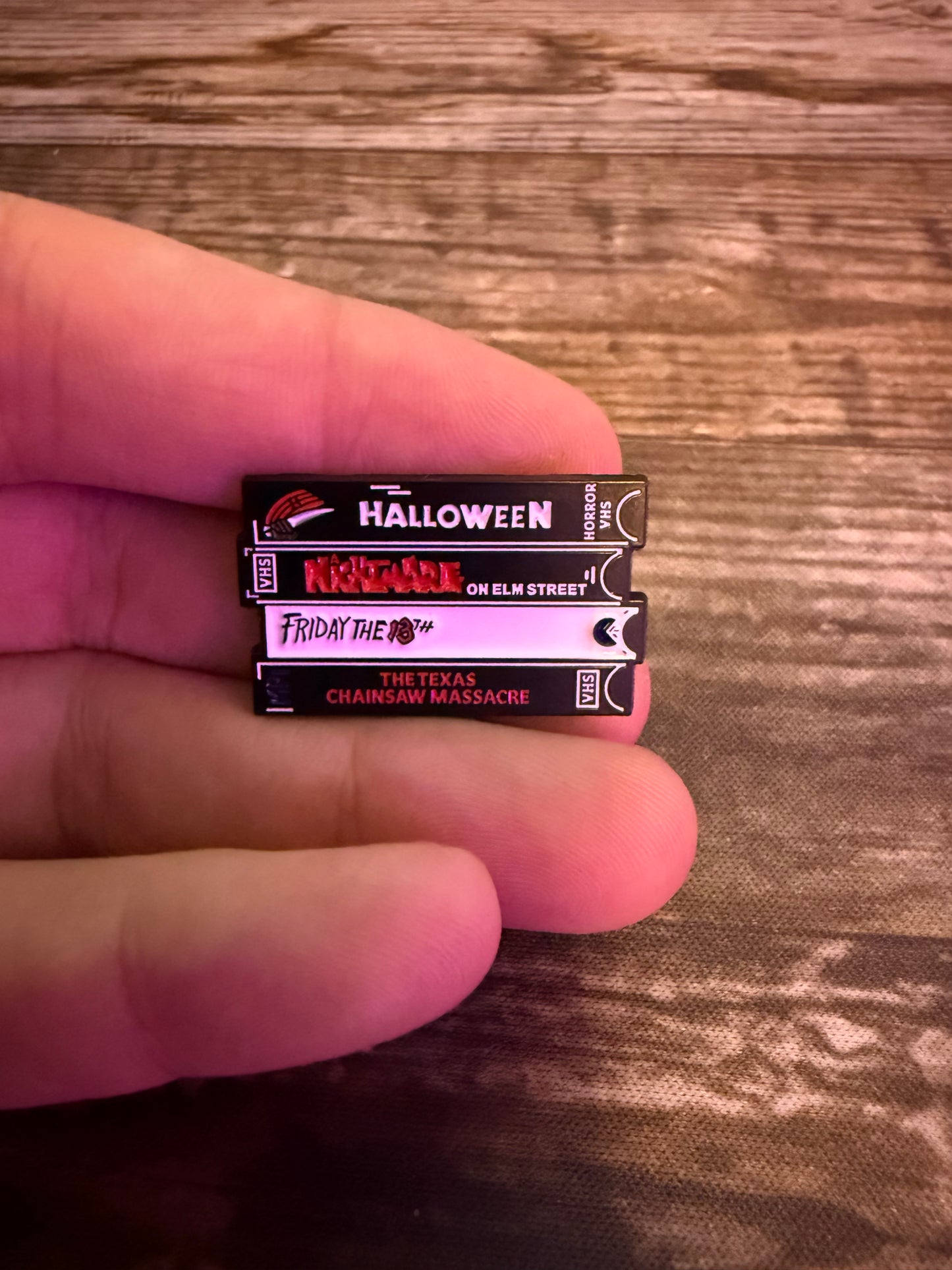Horror Movie VHS Classics Pinback Button | Pinback Button | Horror, Halloween | Retro & Vintage