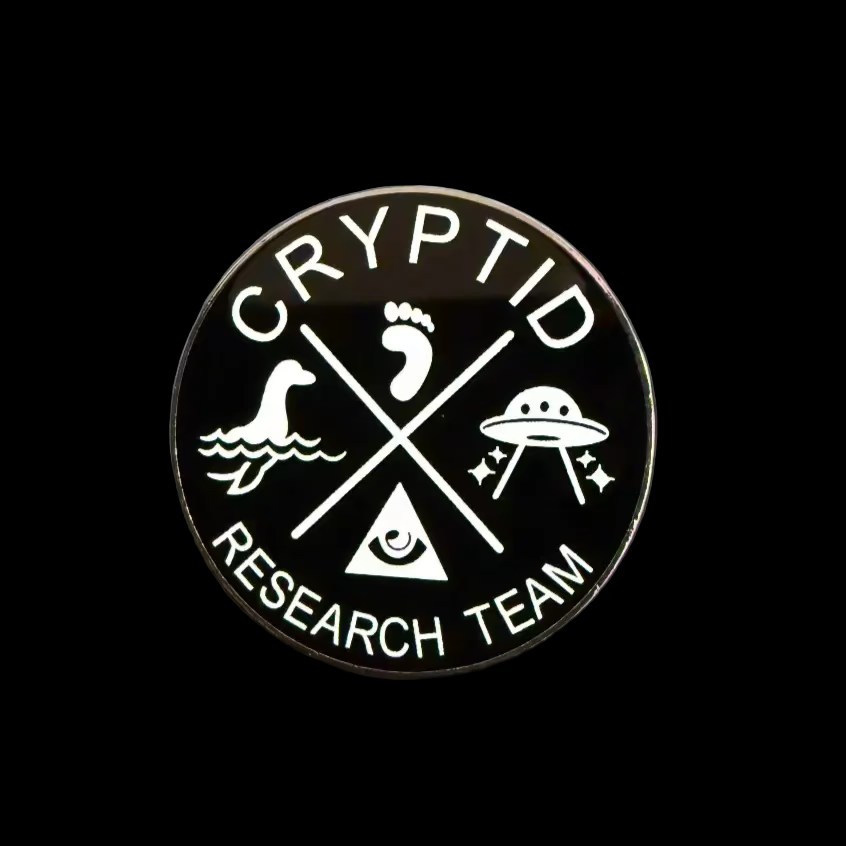 Cryptid Research Team Pinback Button | Pinback Button | Cryptids, Alien & UFO | Funny