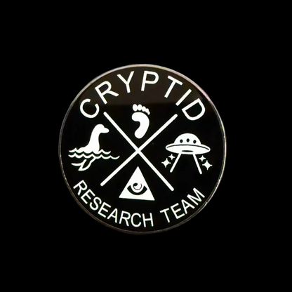 Cryptid Research Team Pinback Button | Pinback Button | Cryptids, Alien & UFO | Funny