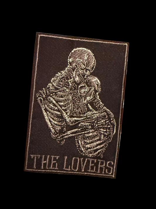 The Lovers Tarot Patch | Skulls & Skeletons, Art & Artists | Patch