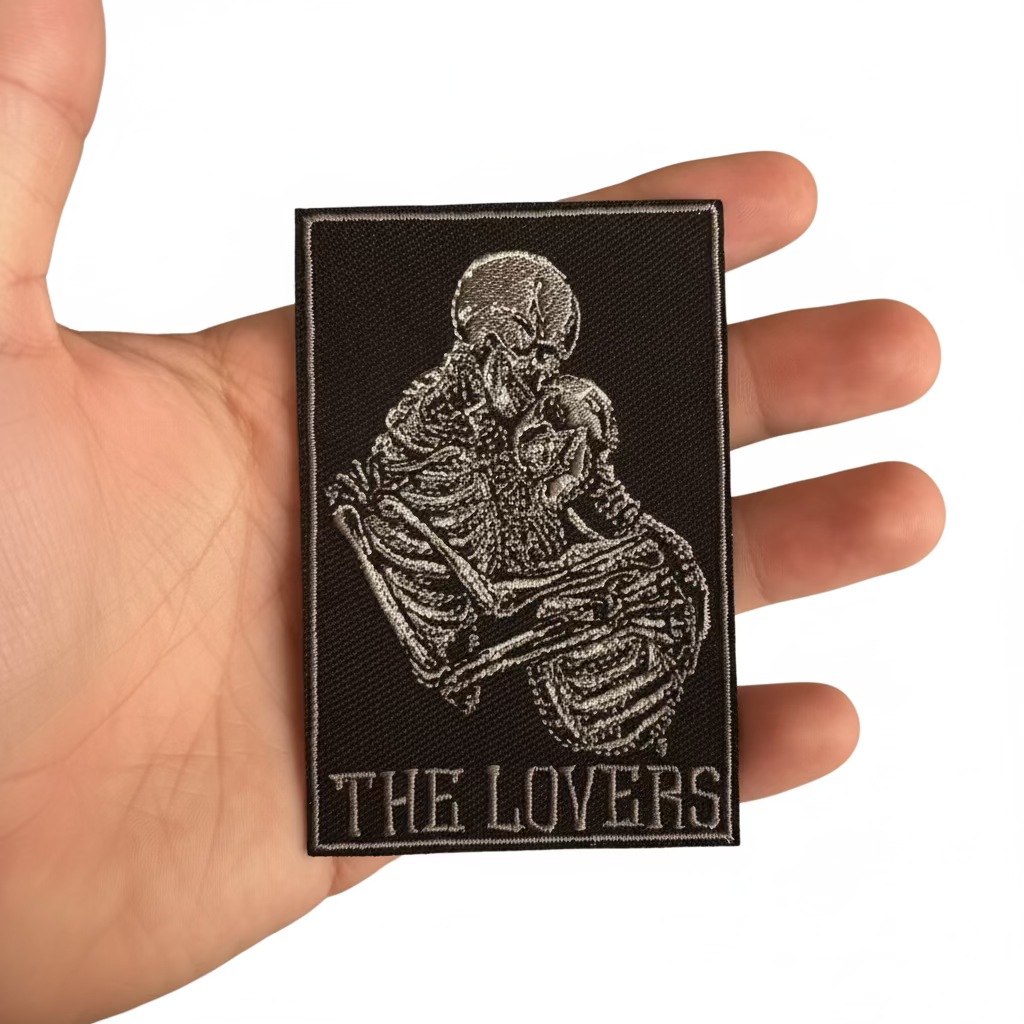 The Lovers Tarot Patch | Skulls & Skeletons, Art & Artists | Patch