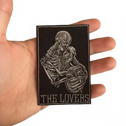 The Lovers Tarot Patch | Skulls & Skeletons, Art & Artists | Patch