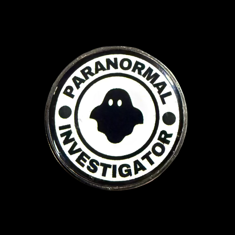 Paranormal Investigator Pinback Button | Pinback Button | Ghosts & Paranormal | Horror