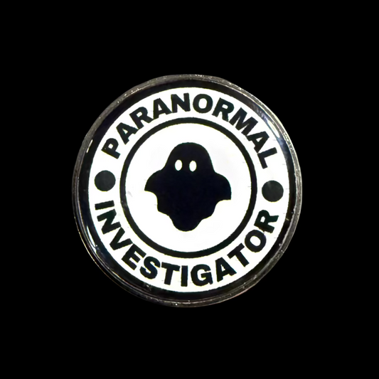 Paranormal Investigator Pinback Button | Pinback Button | Ghosts & Paranormal | Horror