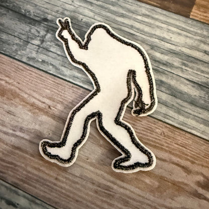 Psychedelic Peace Bigfoot Embroidered Patch | Patch | Cryptids, Funny | Psychedelic, Retro & Vintage