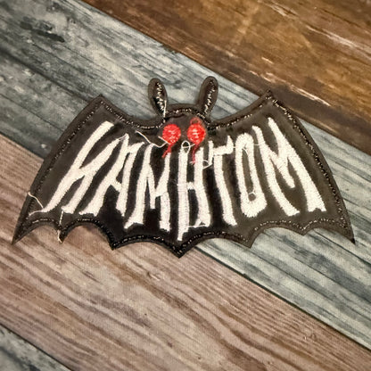 Mothman Embroidered Patch | Patch | Cryptids, Paranormal | Goth
