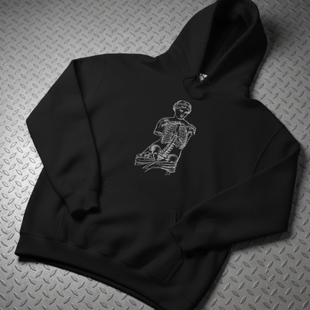 Anatomical Venus Goth Hoodie | Unisex Pullover Hoodie Gildan | Art & Artists, Horror | Goth/Gothic