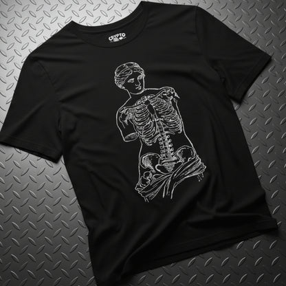 T-Shirt - Anatomical Venus Goth Tee | Bella + Canvas Unisex T-shirt from Crypto Zoo Tees