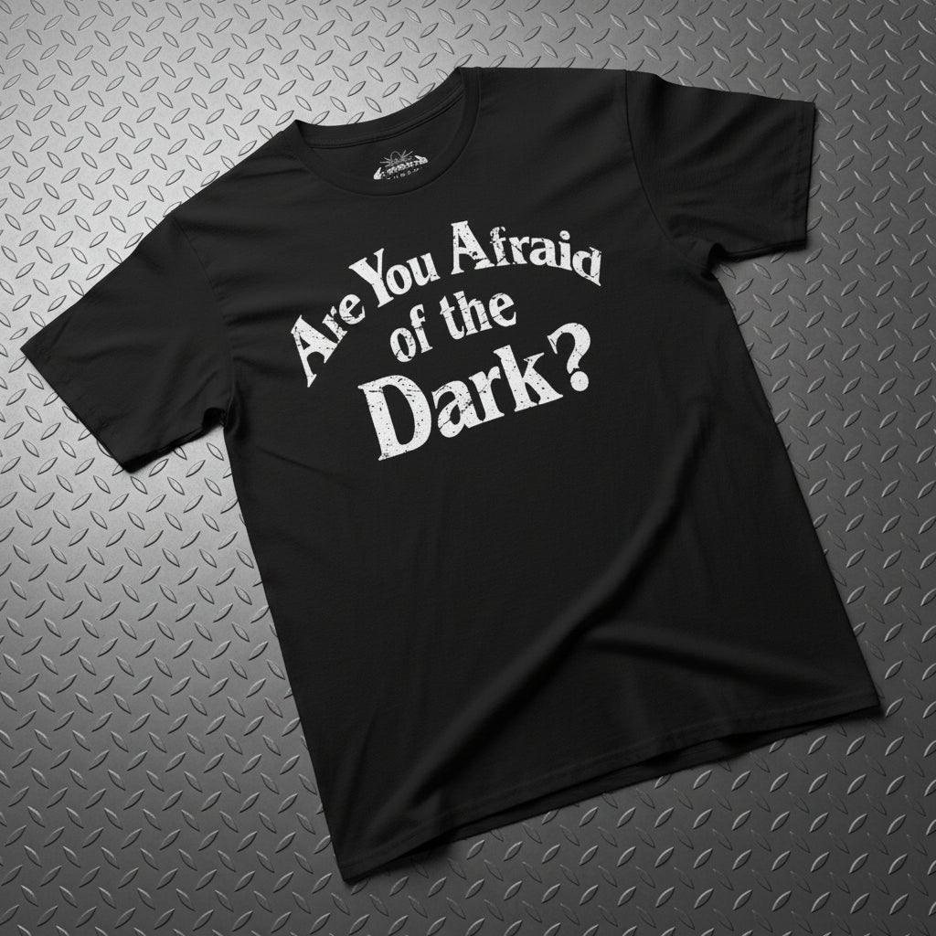T-Shirt - Are You Afraid of the Dark? | Horror, Retro & Vintage | Unisex Shirt, Ladies Tee, Tank Top, Long Sleeve, Sweatshirt, Hoodie from Crypto Zoo Tees