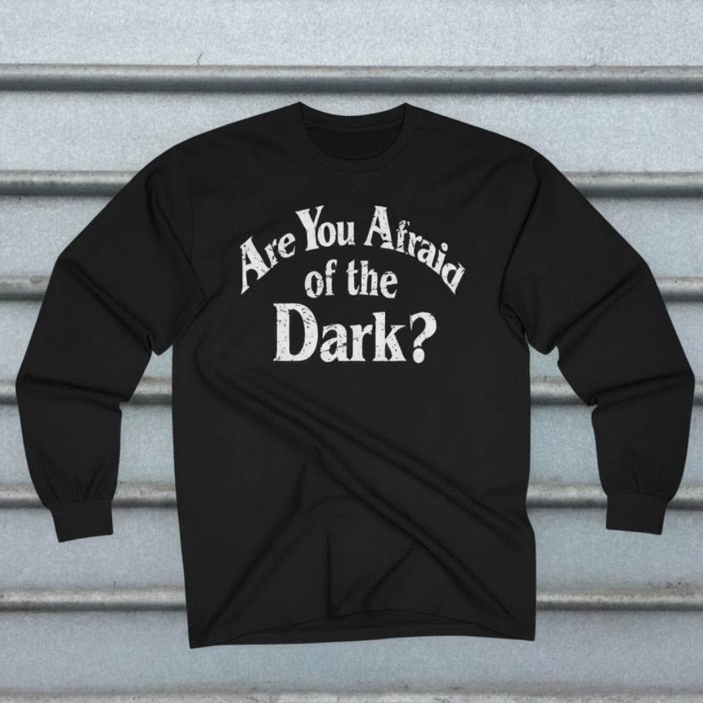 T-Shirt - Are You Afraid of the Dark? | Horror, Retro & Vintage | Unisex Shirt, Ladies Tee, Tank Top, Long Sleeve, Sweatshirt, Hoodie from Crypto Zoo Tees