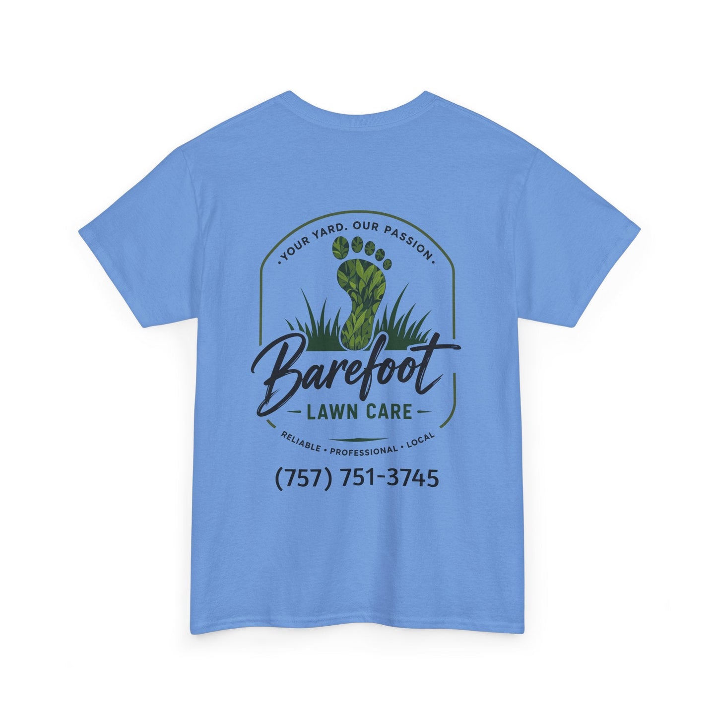 T-Shirt - Barefoot Lawn Care - Custom Shirt from SHIRT MONSTERS (Formally Crypto Zoo Tees)