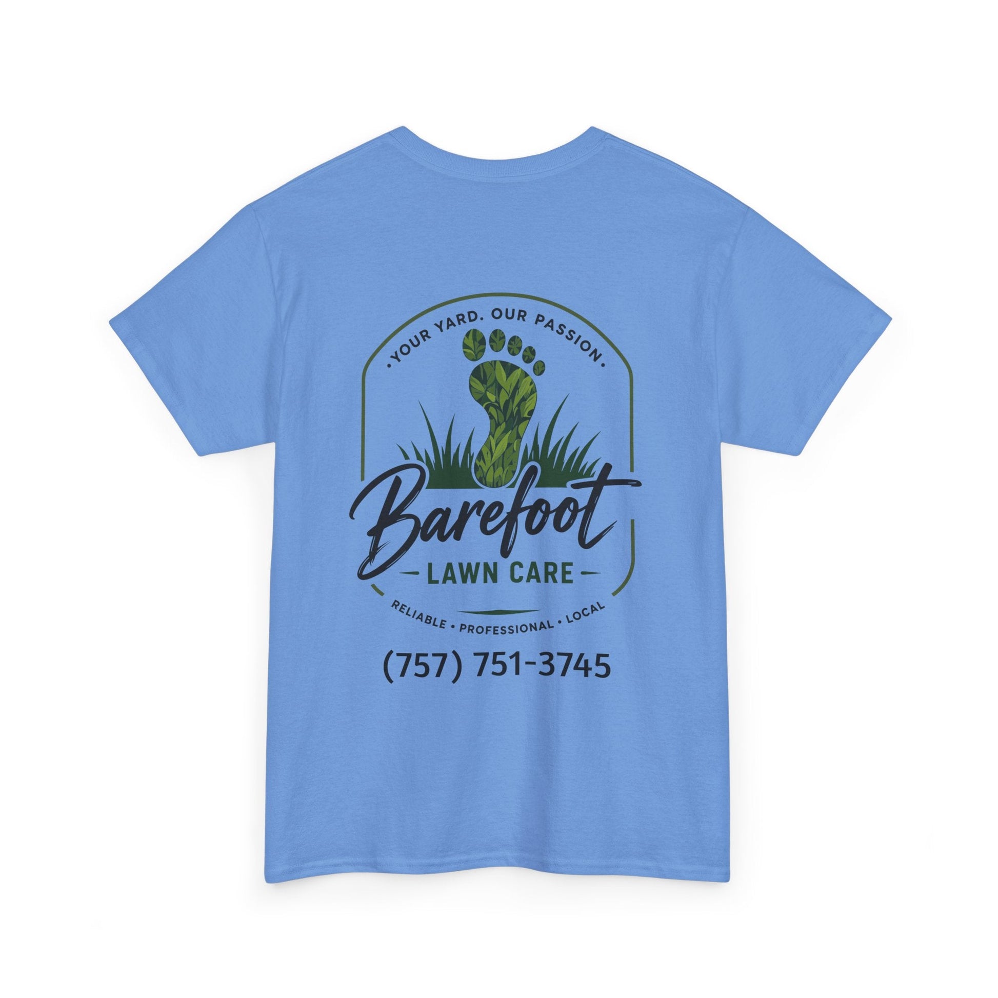 T-Shirt - Barefoot Lawn Care - Custom Shirt from SHIRT MONSTERS (Formally Crypto Zoo Tees)