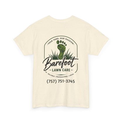 T-Shirt - Barefoot Lawn Care - Custom Shirt from SHIRT MONSTERS (Formally Crypto Zoo Tees)