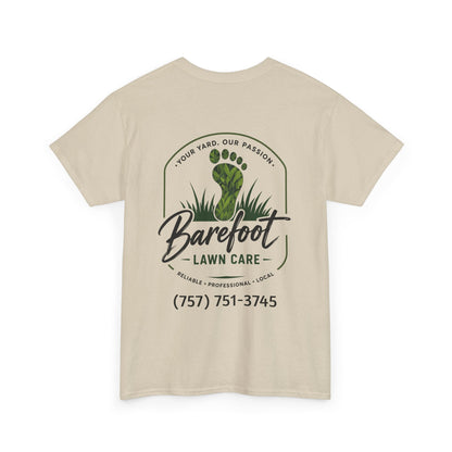 T-Shirt - Barefoot Lawn Care - Custom Shirt from SHIRT MONSTERS (Formally Crypto Zoo Tees)