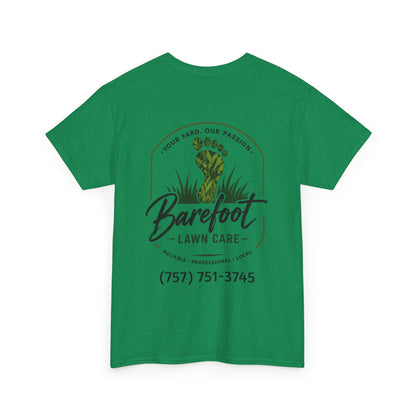 T-Shirt - Barefoot Lawn Care - Custom Shirt from SHIRT MONSTERS (Formally Crypto Zoo Tees)