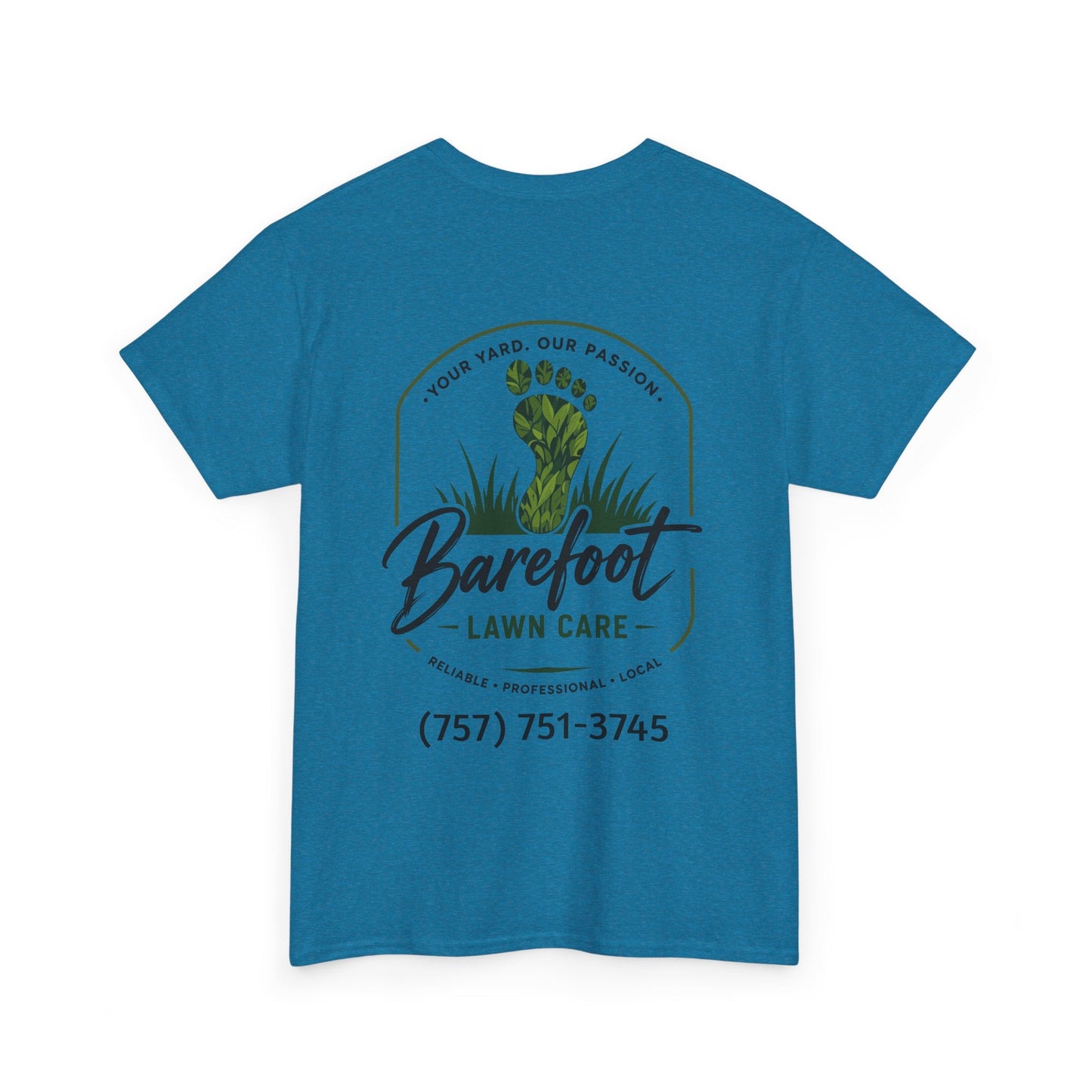 T-Shirt - Barefoot Lawn Care - Custom Shirt from SHIRT MONSTERS (Formally Crypto Zoo Tees)