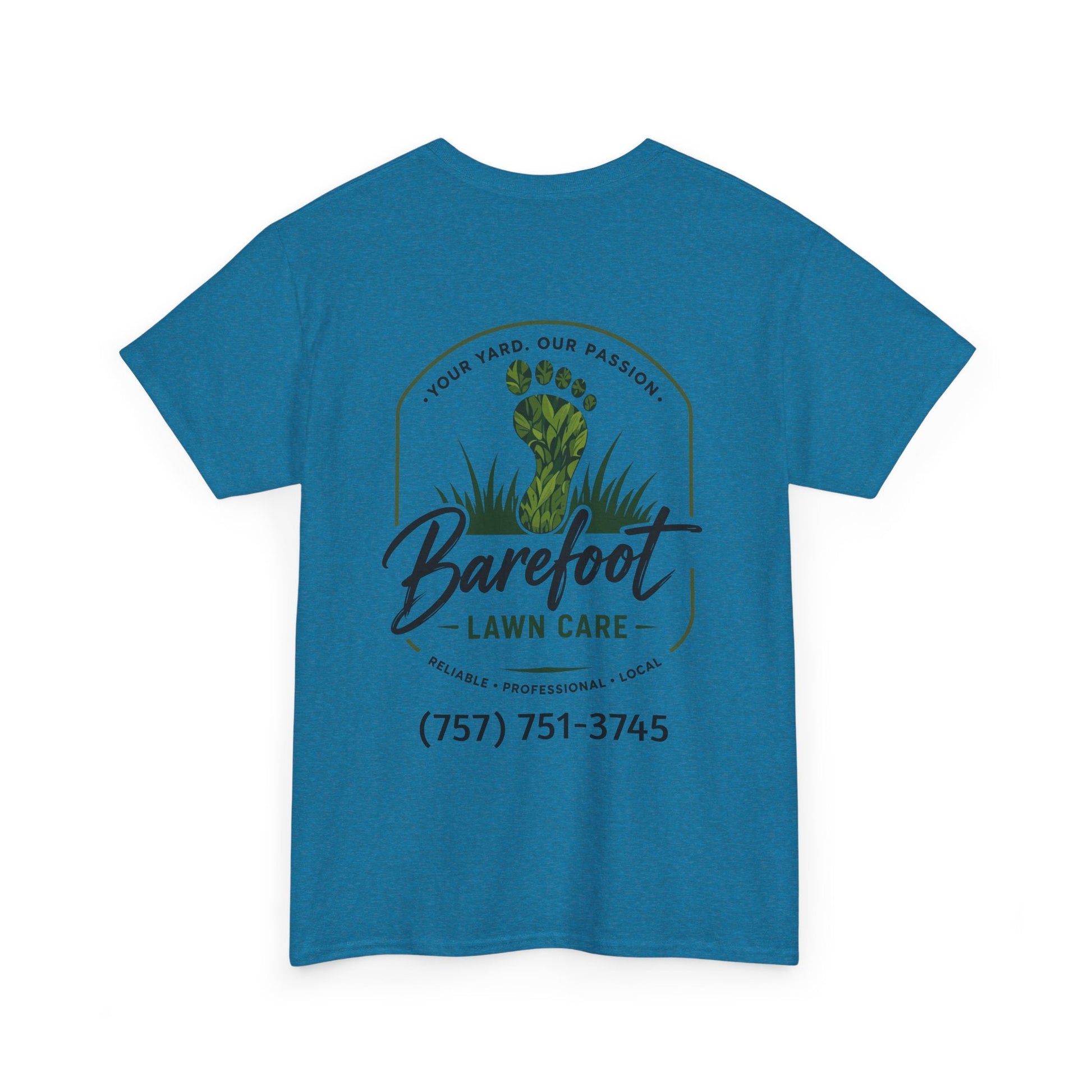 T-Shirt - Barefoot Lawn Care - Custom Shirt from SHIRT MONSTERS (Formally Crypto Zoo Tees)