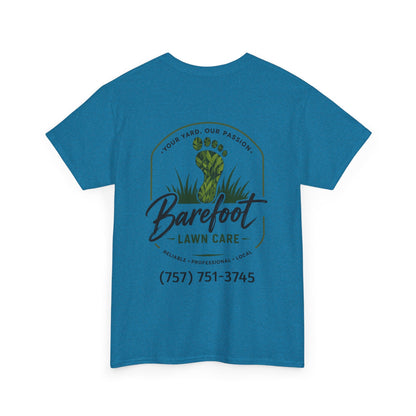 T-Shirt - Barefoot Lawn Care - Custom Shirt from SHIRT MONSTERS (Formally Crypto Zoo Tees)