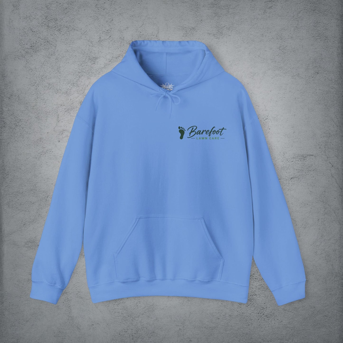 Hoodie - Barefoot Lawn Care - Custom Single Sided Pullover Hoodie from SHIRT MONSTERS (Formally Crypto Zoo Tees)
