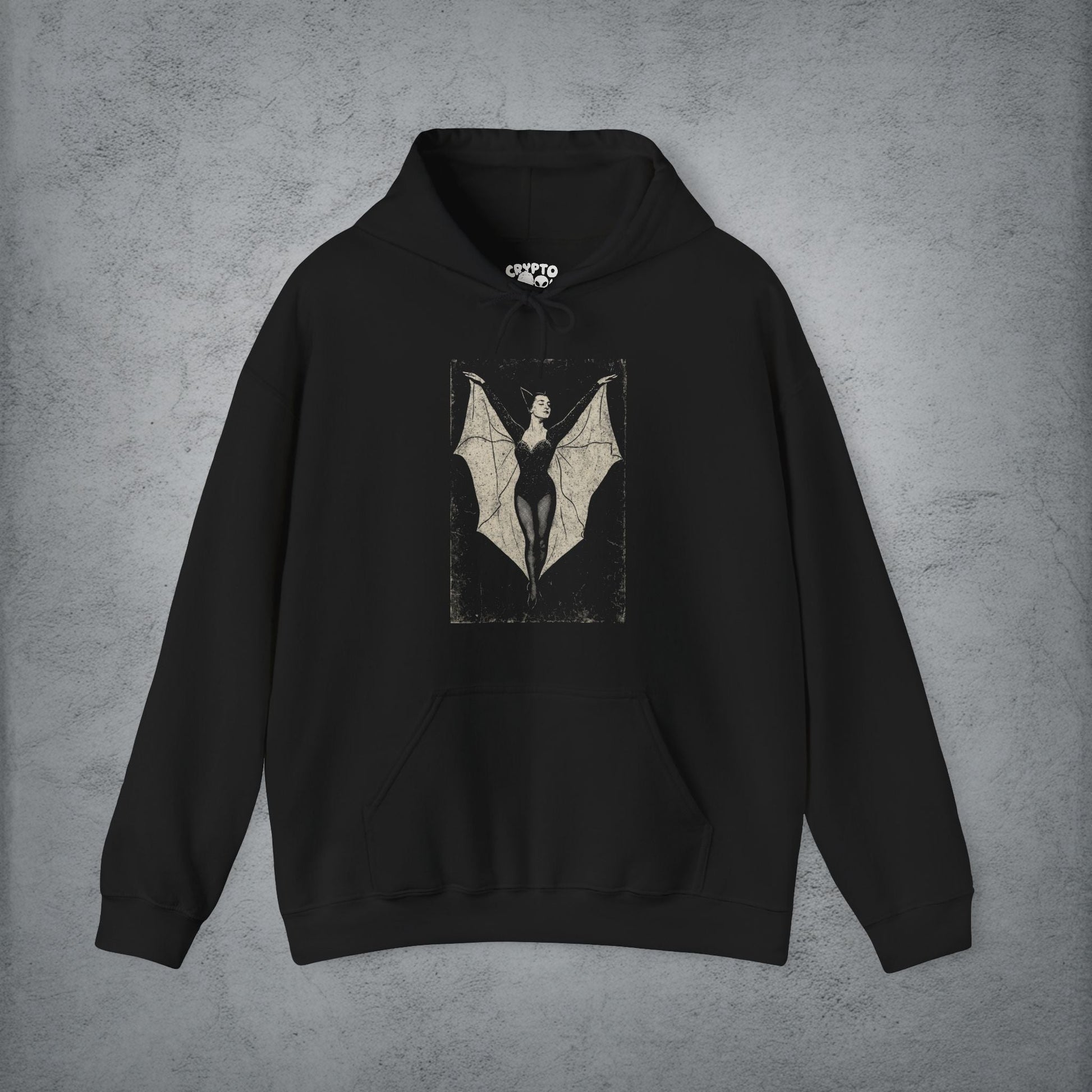 T-Shirt - Bat Lady Apparel | T-shirt, Sweatshirt, Hoodie, Tank | Spiritual | Goth/Gothic from Crypto Zoo Tees