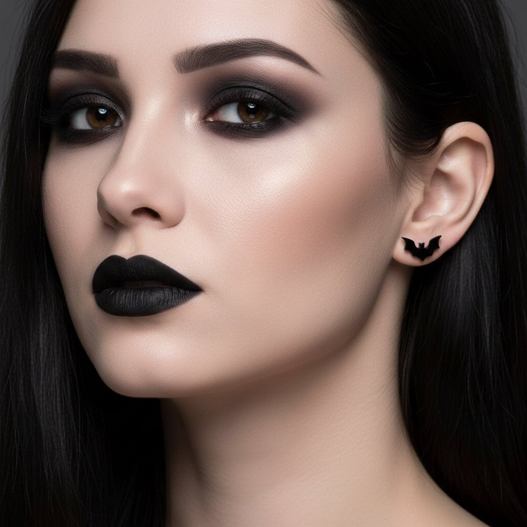  - Bat Stud Earrings | Bats, Halloween | Goth/Gothic | Jewelry from Crypto Zoo Tees