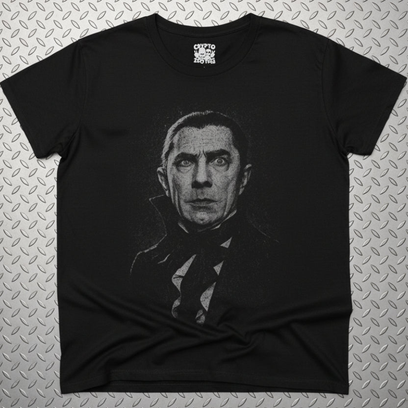 T-Shirt - Bela Lugosi Dracula Shirt | Ladies Tee - Gildan 5000L | Horror, Halloween | Goth/Gothic from SHIRT MONSTERS