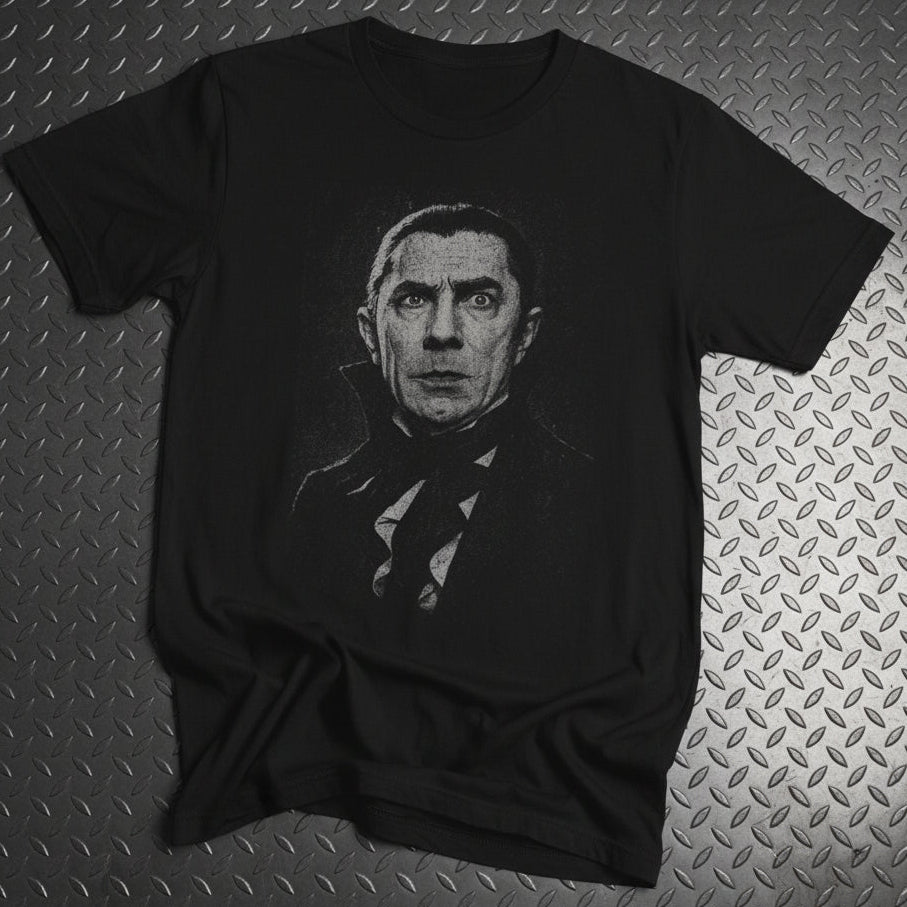 T-Shirt - Bela Lugosi Shirt | Horror, Halloween | Unisex Shirt, Ladies Tee, Tank Top, Long Sleeve, Sweatshirt, Hoodie from Crypto Zoo Tees